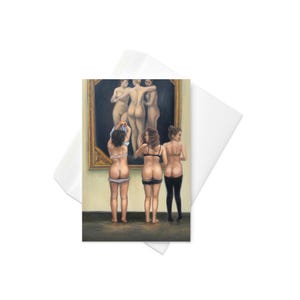 Greeting card: The Three Graces