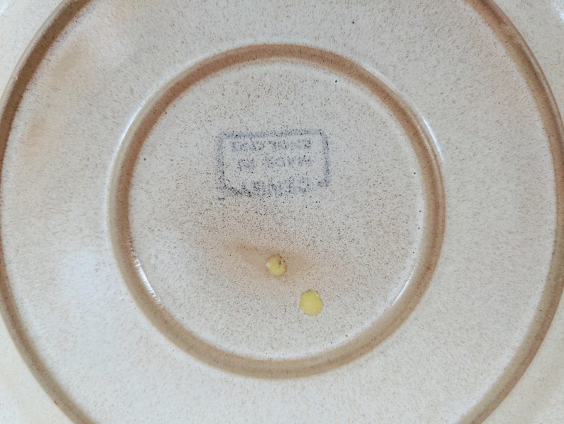 Denby Potter's Wheel Rust 8 Salad Plates David Yorath Gill Pemberton England image 7