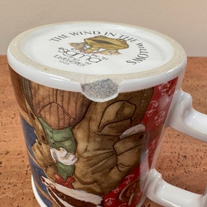 1981 Sigma the Tastesetter 3 The Wind in the Willows Mugs image 7