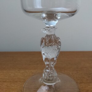 Vintage Libbey Liberty Bell 4 Glasses American Eagle Water Goblet Wine Glass 1974 image 4