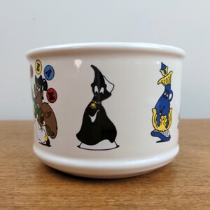 Wade for Jim Beam Open Sugar Bowl Animated Characters R Ellis Wade Porcelain 1997 image 2