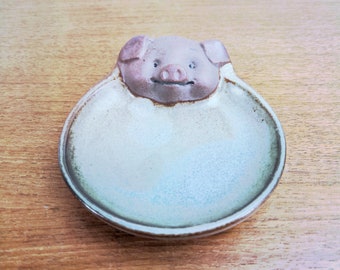 UCTCI Pig Coaster | Trinket Dish Ring Holder | Japan