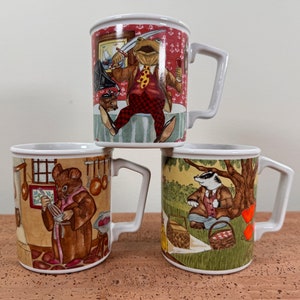 1981 Sigma the Tastesetter 3 The Wind in the Willows Mugs image 3