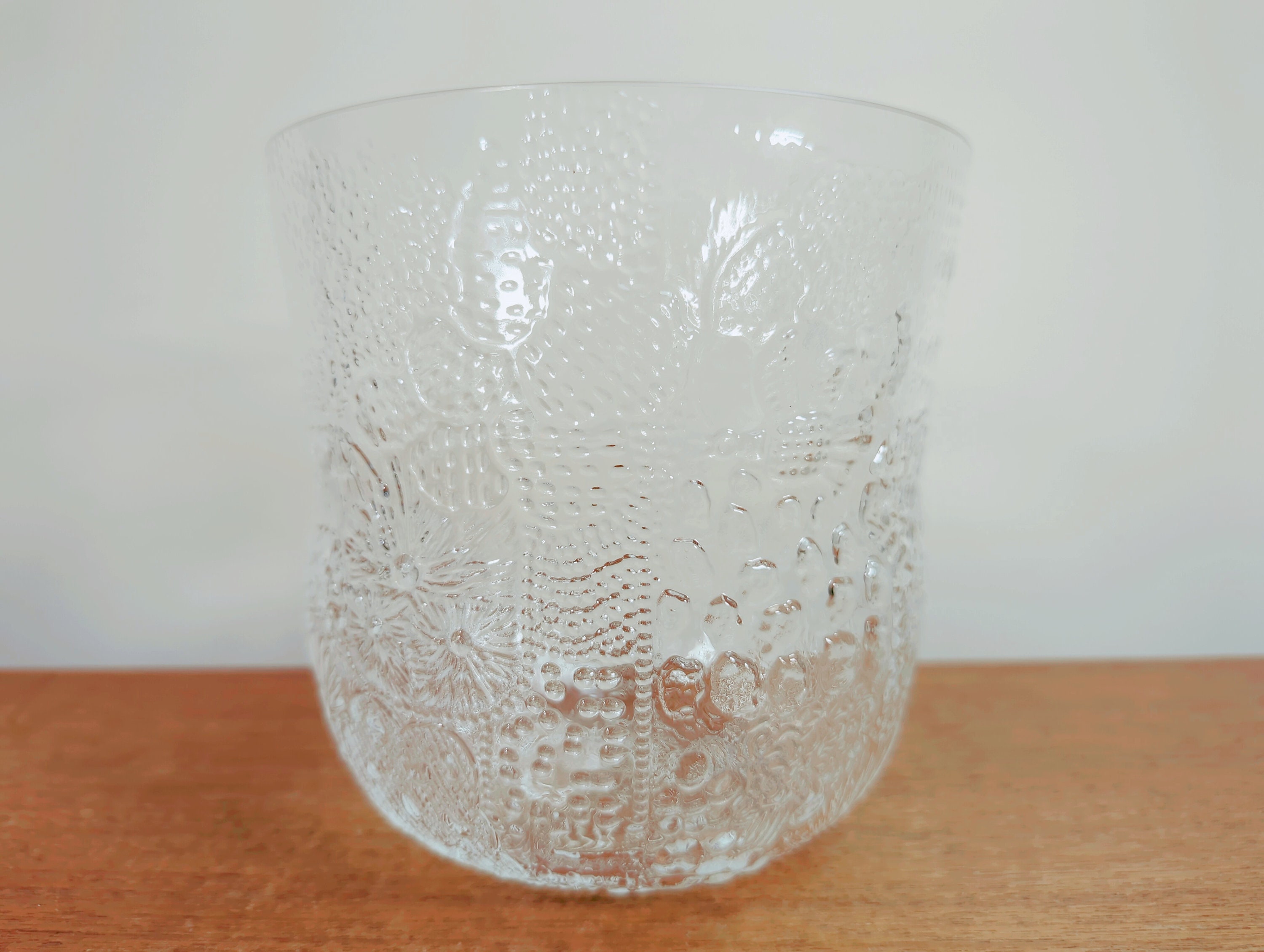 Iittala Arabia Fauna Clear Tall Bowl Vase | Oiva Toikka - Etsy Canada