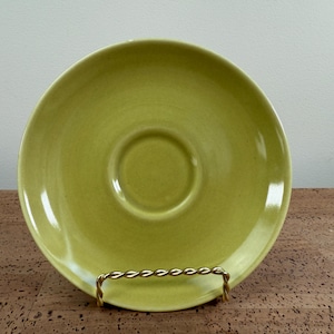Iroquois Casual China Avocado Saucer | Russel Wright | 1949-1960