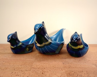 JIE Gantofta Blue Bird Bowls | Kurt Nilsson | Sweden