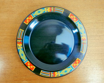 Arcoroc Kenti Dinner Plate(s) | Kente Cloth | Flags | France