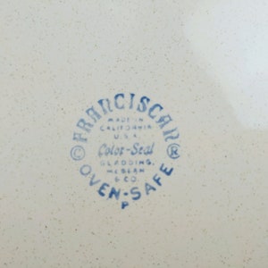 Franciscan Pomegranate Large Chop Plate Platter Gladding McBean GMB 1954-58 image 7