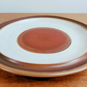 Denby Potter's Wheel Rust 8 Salad Plates David Yorath Gill Pemberton England image 2