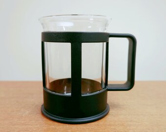 Bodum Black Kenya Coffee Tea Cup | 1980s