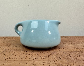 Iroquois Casual China Ice Blue Stacking Creamer | Russel Wright