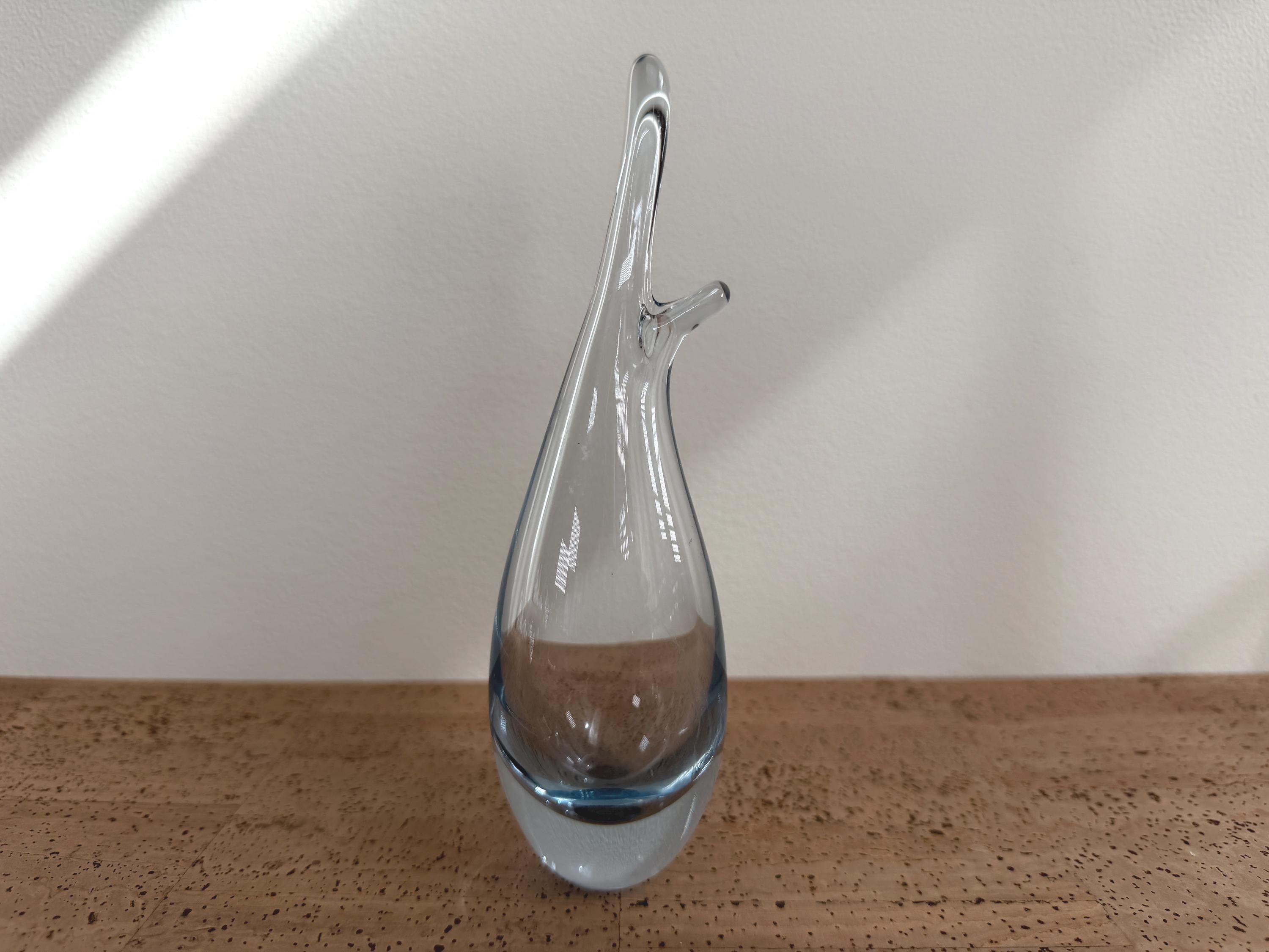 工芸品 北欧ビンテージ ガラス Hadeland・ノルウェー 花瓶 2種