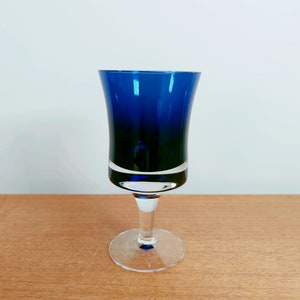 Denby Mirage Blue Juice Glasses Bo Borgstrom Milnor Sweden 1973-1980 image 1