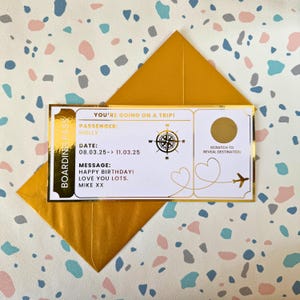Carte d'embarquement | Billet de transport | Billet déjoué | Chèques vacances | Billet | Billet surprise