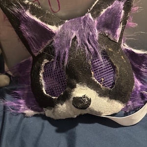 Murder Drones Uzi Cat Mask Furry Alternative