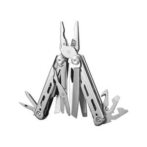 Multitool Pliers wire cutter and saw, Stainless steel blades, camping survival multitool for men