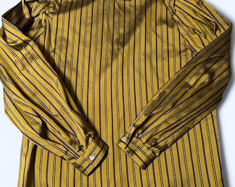 Vintage Saks Fifth Avenue Striped Silk Blouse - Size 4