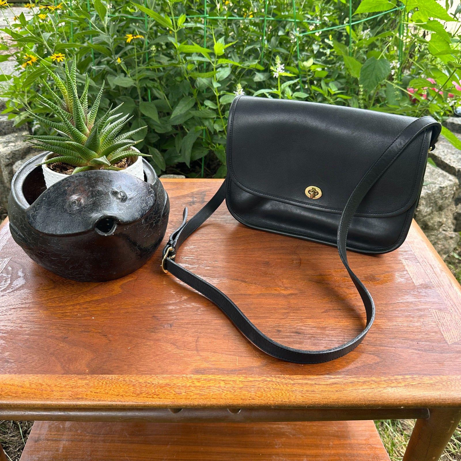 Vintage Coach City Bag Navy 9790 オールドコーチ Coach City Bag 9790 - Etsy