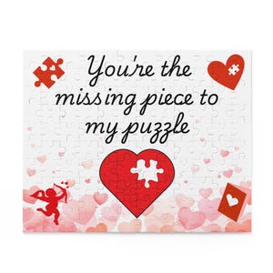 Valentines Day Jigsaw Puzzle, Perfect Gift for Loved one, Unique Family Keepsake, Puzzle (120, 252, 500-Piece)