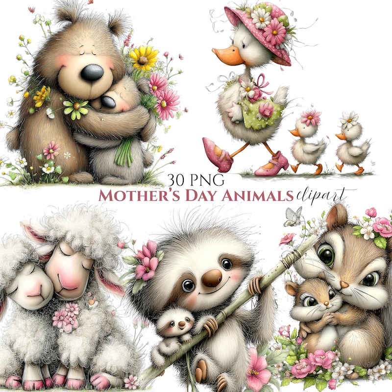 Mothers Day Watercolor Art - Etsy