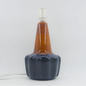 Mid-Century Modern Einar Johansen Søholm Stentøj Ceramic Denmark Table Lamp 1051 original 1960s Danish Design - Bornholm art ceramics