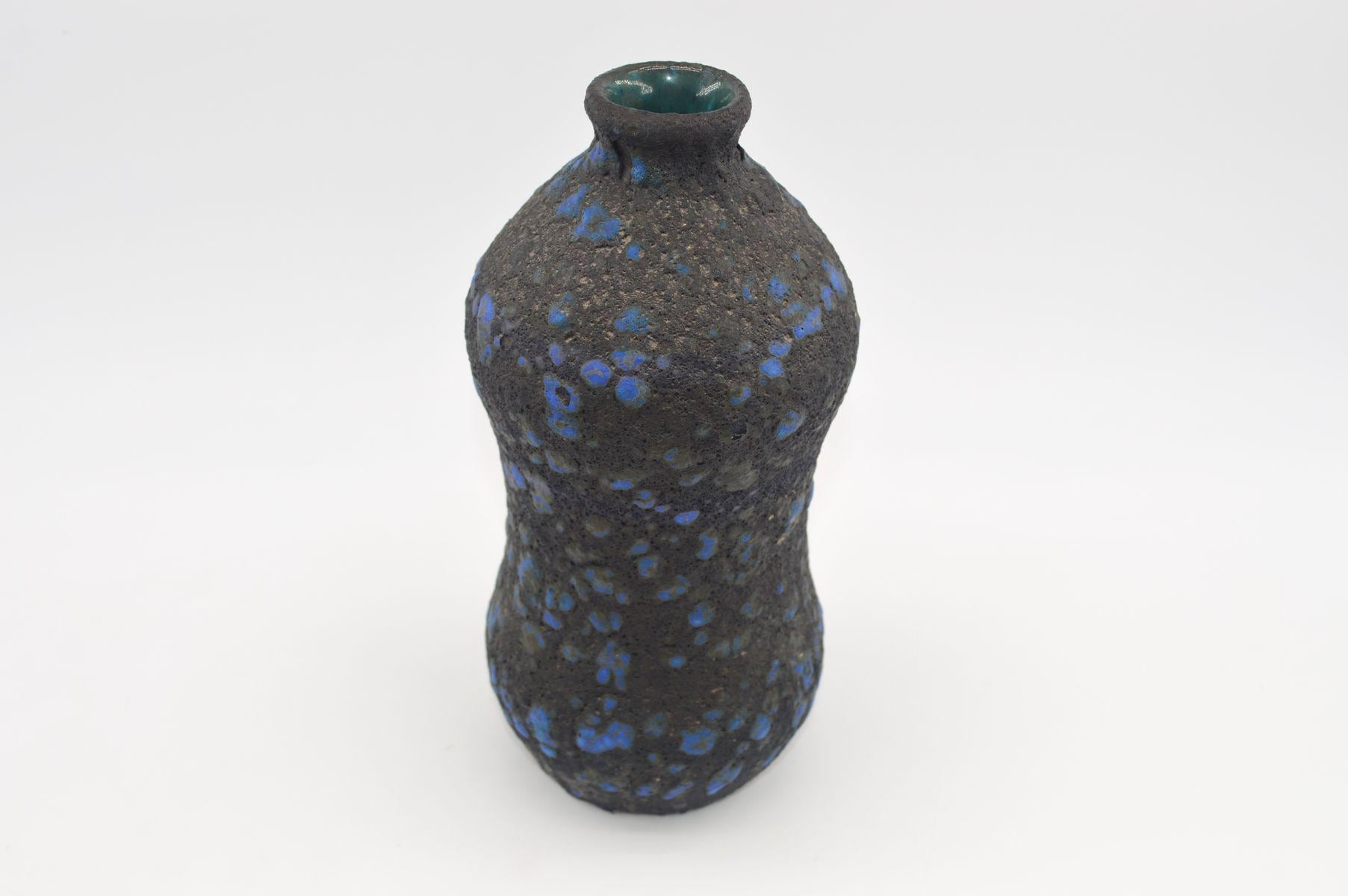 ミッドセンチュリー西ドイツ製 Marei 陶器製 Fat-Lava 花瓶 4110 1960