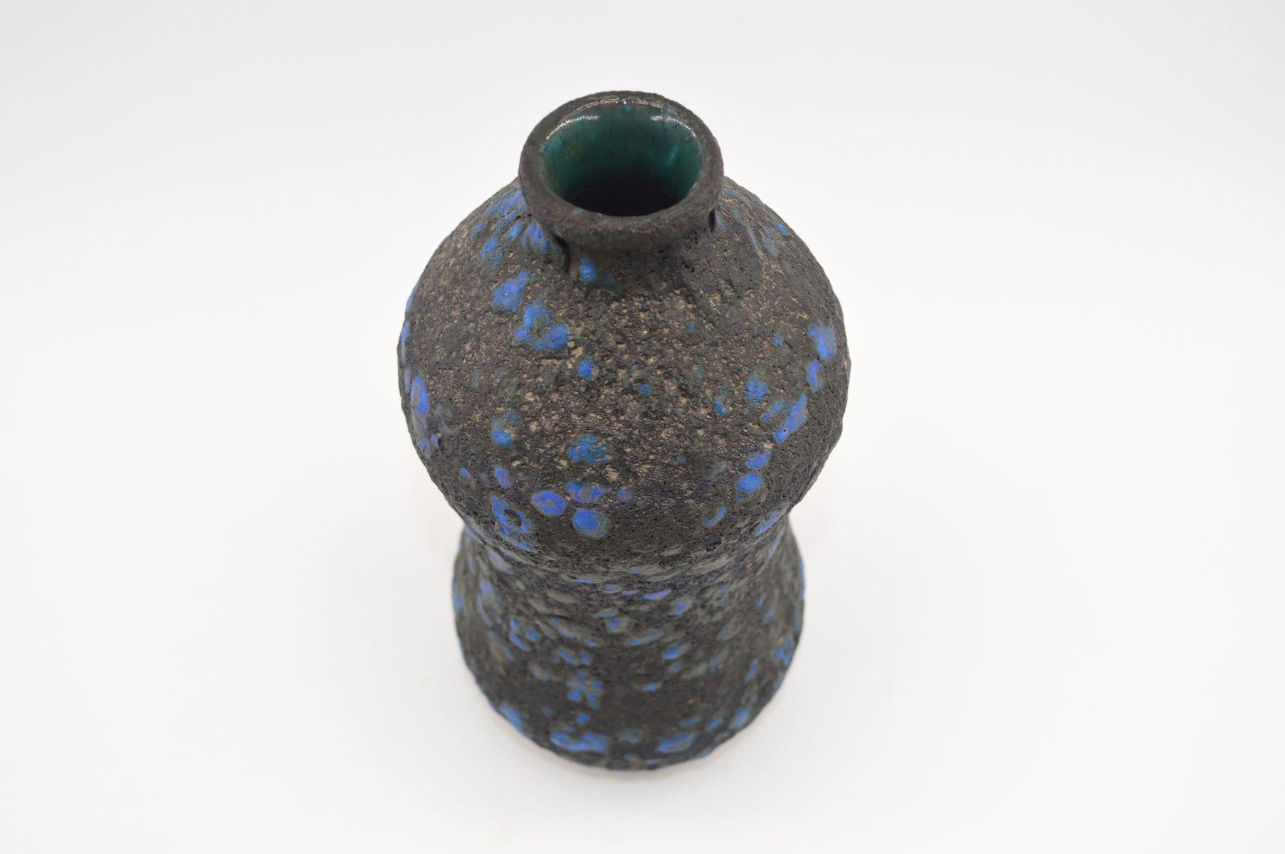 ミッドセンチュリー西ドイツ製 Marei 陶器製 Fat-Lava 花瓶 4110 1960