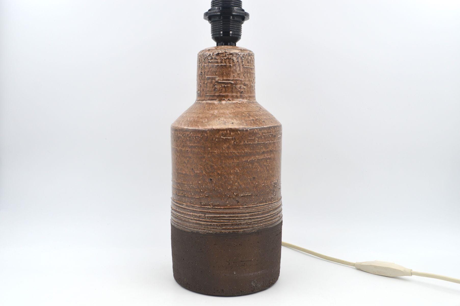 ロバート・ベンツェン・デンマークスタジオ陶器製大型テーブルランプ