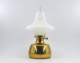 Mid-Century Louis Poulsen Danmark Petronella Brass Oil Lamp Henning Koppel Design - 1960s Danish Modern Design Vintage design classic
