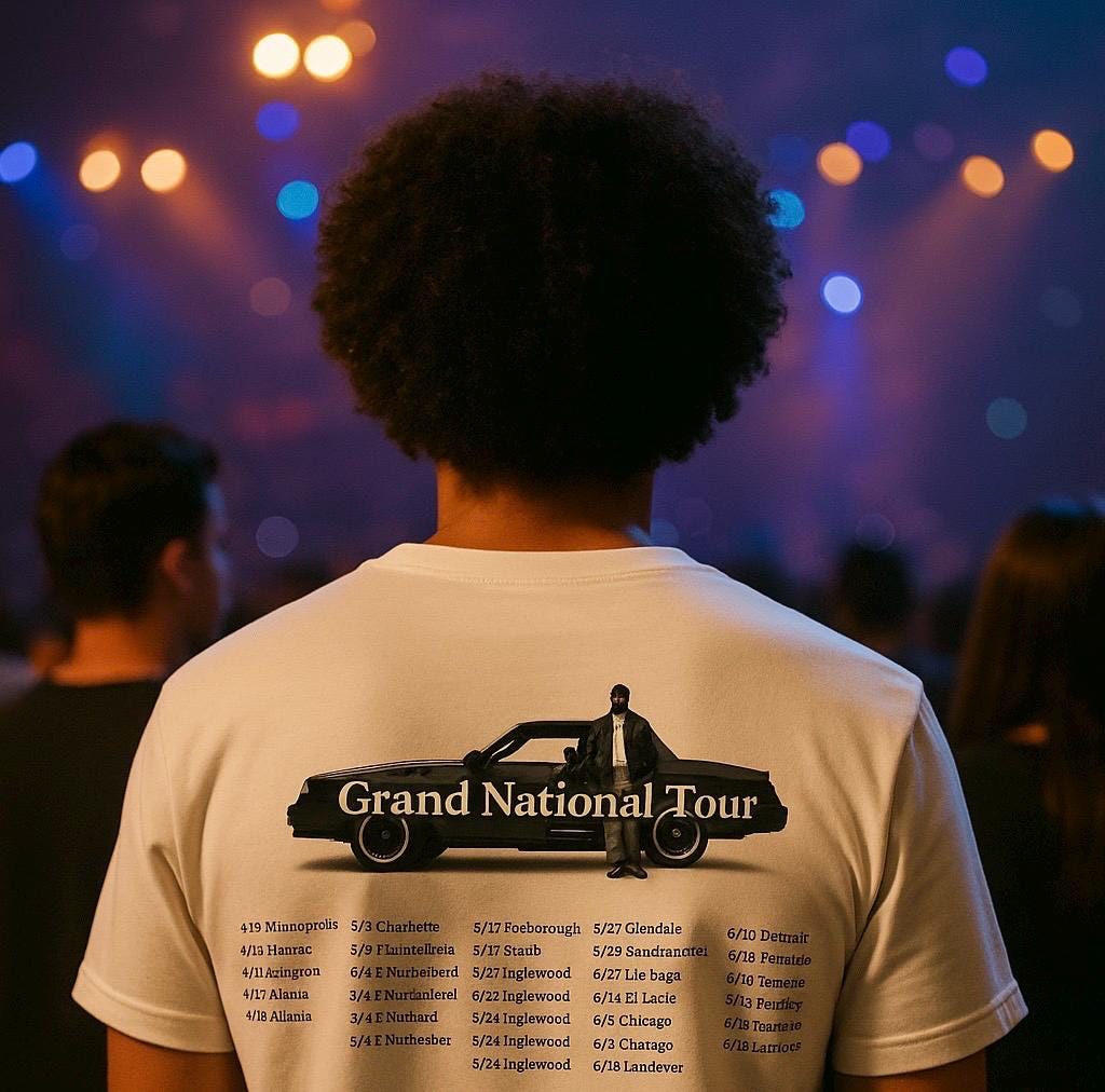 Kendrick lamar grand national tour - Etsy 日本