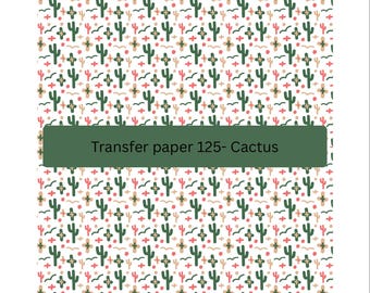 Papel de transferencia soluble en agua de cactus: Fabricación de joyas de arcilla polimérica