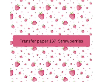 Papel de transferencia soluble en agua de fresa: suministros para aretes de arcilla polimérica
