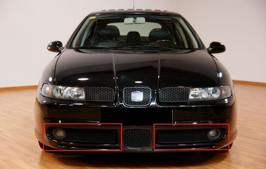 Frontroosters SEAT LEON FR MK1 99'-05' met honingraatdesign