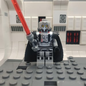 Darth Malgus Minifigure Lego Star Wars (Custom Printed)