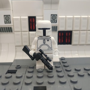 ジャンゴ/ボバ・フェット プロトタイプ ミニフィギュア レゴ スターウォーズ (カスタムプリント)