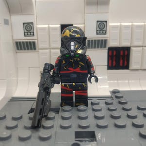 Minifigura de soldado de la muerte nocturna Lego Star Wars (impresión personalizada) CALIDAD INCREÍBLE