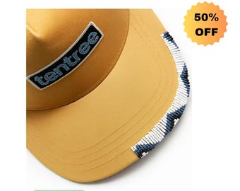 Bordure de casquette perlée : casquettes et chapeaux faits main avec perles, cadeau personnalisé pour elle et cadeau de Noël | Téléchargement numérique