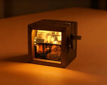 Personalized Photo Flipbook Animation Box | Creative Anniversary Gifts Idea