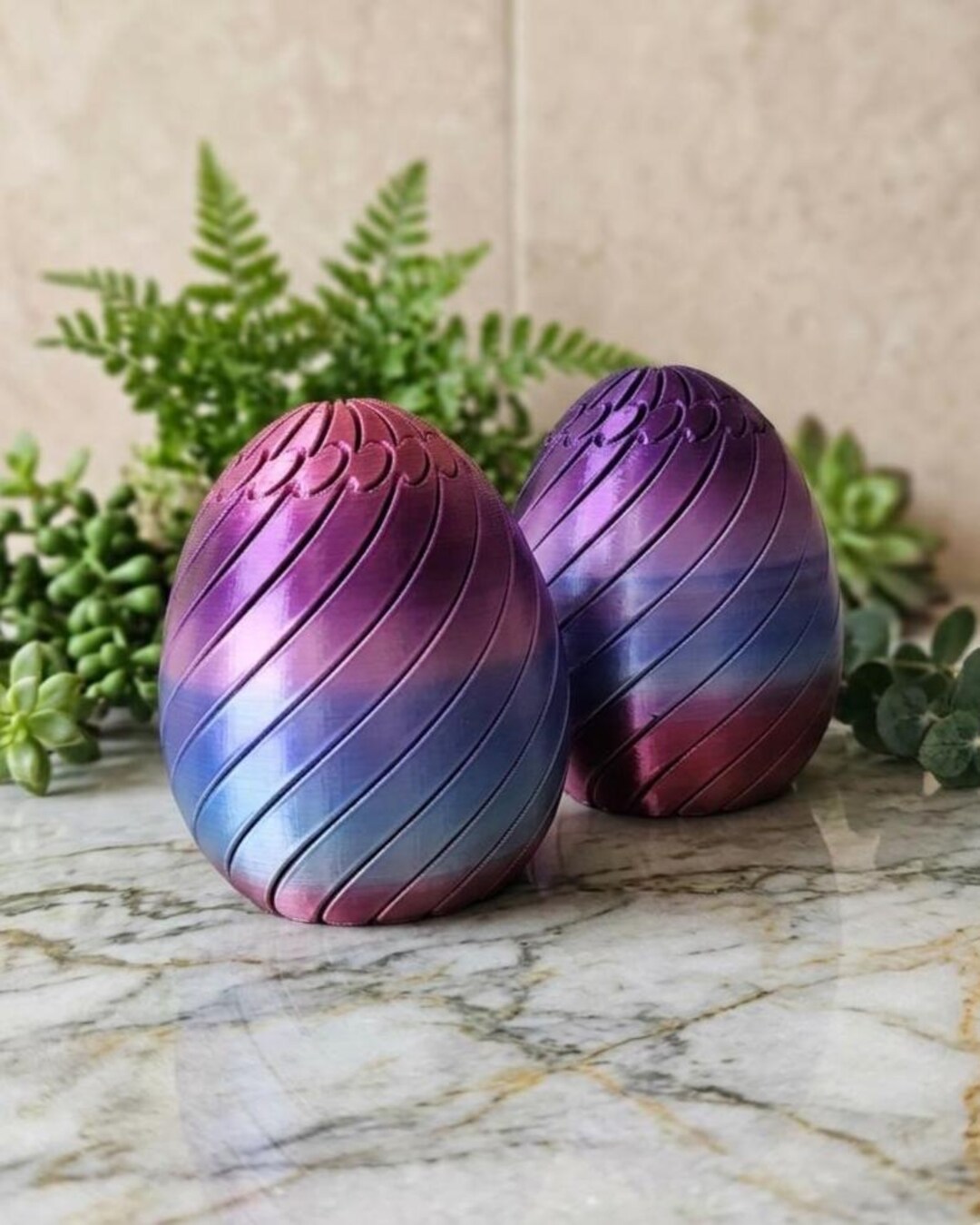 Twisty Fidget Egg – Œuf Décompression Imprimé 3D, Puzzle Rotatif Anti-stress, Jouet De Bureau Pour Relaxation (A)