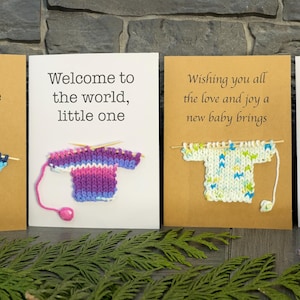 Carte de naissance, futur parent, fait main, bienvenue pour bébé de haute qualité, 4 styles au choix, carte de bébé unique, option vierge ou personnalisée