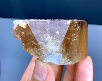 Rich Golden Color Topaz Crystal from Skardu Pakistan - 157 gram