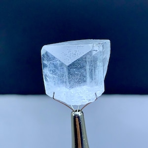 Diamond Cut Terminations Transparent Blue Aquamarine Crystal from Shigar valley Pakistan - 15 gram
