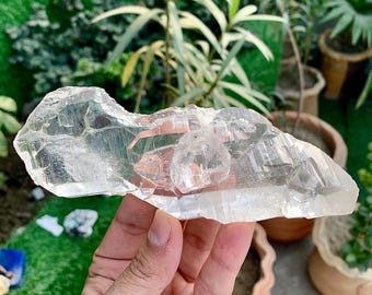 水晶 パキスタン ワジリスタン産 ヒマラヤ水晶 原石 天然石 パワーストーン 一点物】 ヒマラヤ水晶原石 【17g】クラスター・透明 の通販
