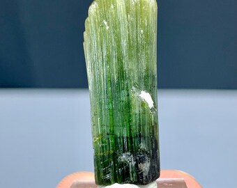 Natural Terminated Green Tourmaline Crystal from Pakistan - 10.20 carats
