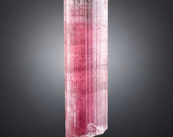 Rubelite Pink Tourmaline Crystal, Natural Terminated Tourmaline, Crystal Pendant - 42.50 carats