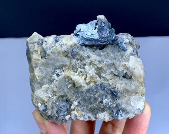 Rare Hematite Crystal on Matrix, Skardu Pakistan (198 gram)