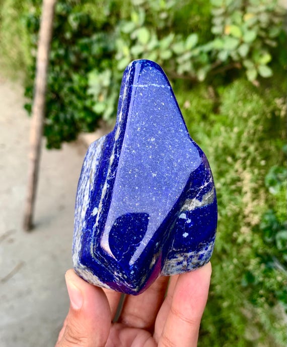Royal Grade Blue Lapis Lazuli Polished Freeform, Home Decore