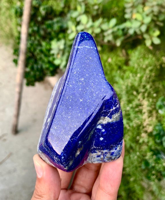Royal Grade Blue Lapis Lazuli Polished Freeform, Home Decore