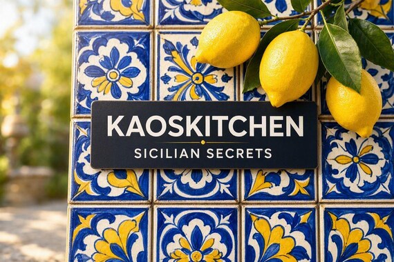 COMING SOON: Authentic Sicilian Recipe E-Book, KaosKitchen Chef Secrets, Traditional Italian Cookbook, Professional Kitchen Recipes