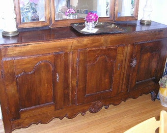 SUBLIME Antique French Country Enfilade or Sideboard Circa 1790 - LOCAL PICKUP in San Pedro, Ca Only